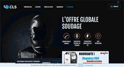 Desktop Screenshot of cls-soudage.fr